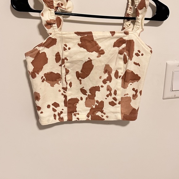 Altar'd State Cow Print Top - Picture 6 of 8